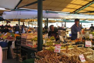Zeleninový trh v Benátkach